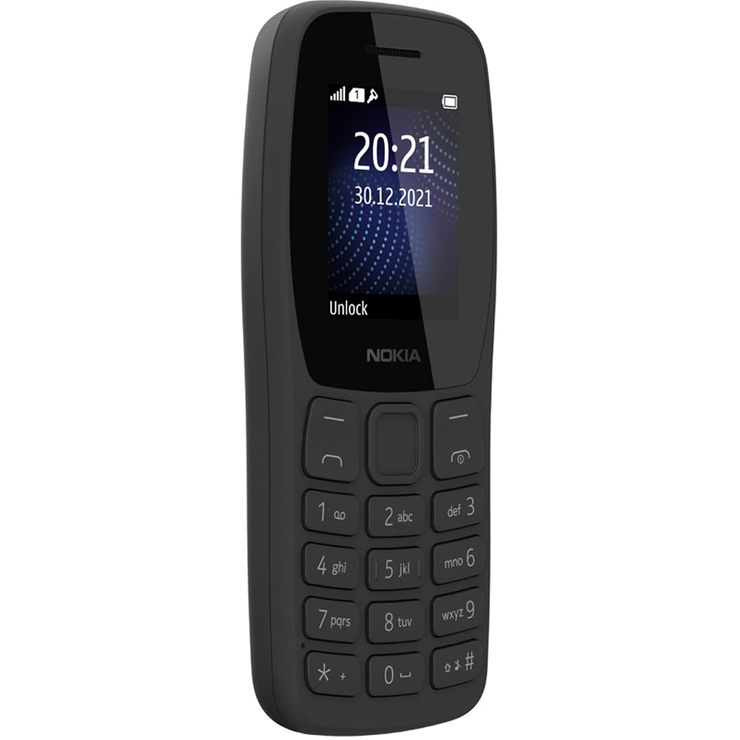 NOKIA 105 TA-1423 SS IN CHARCOL WITH CHARGER - Image 2