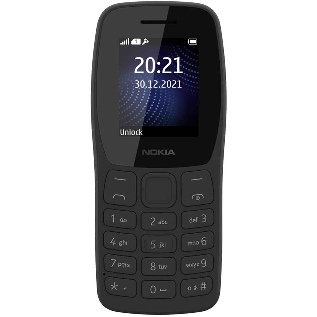 NOKIA 105 TA-1423 SS IN CHARCOL WITH CHARGER