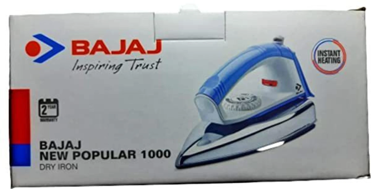 Bajaj New Popular 1000 Dry Iron - Image 2