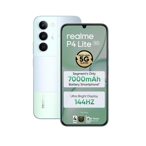 Realme P4 Lite 5G (Mosaic Green 128 GB Storage), (4 GB RAM)