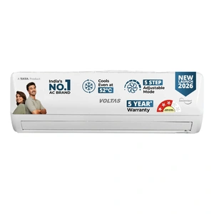 Voltas Split Air Conditioner, 1 Ton, 3 Star - 123INV Vectra Emerald